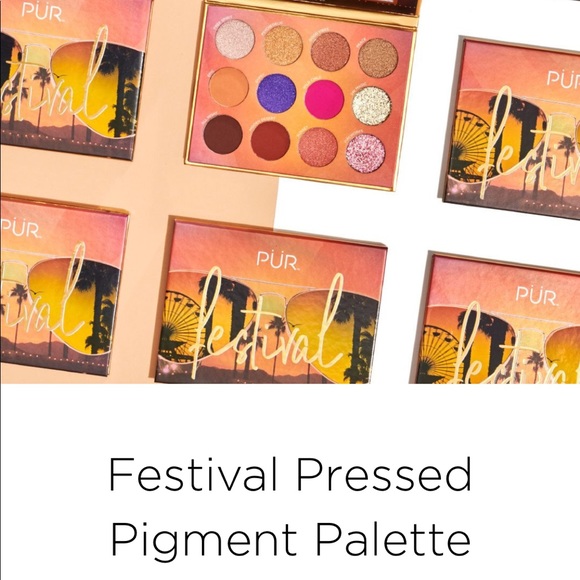 🌴☀️NIB PUR FESTIVAL Eye Shadow Palette - Picture 6 of 8